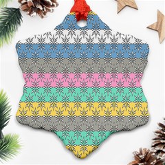 Ornamental 02 Snowflake Ornament (two Sides)