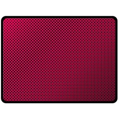 Red Two Sides Fleece Blanket (large)