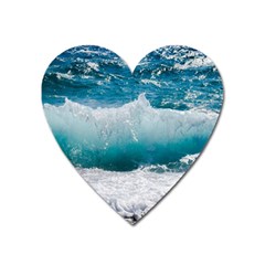 Waves Heart Magnet