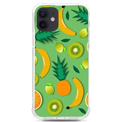 Fruit Tropical Pattern Design Art Iphone 12/12 Pro Tpu Uv Print Case