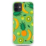 Fruit Tropical Pattern Design Art iPhone 12/12 Pro TPU UV Print Case Front