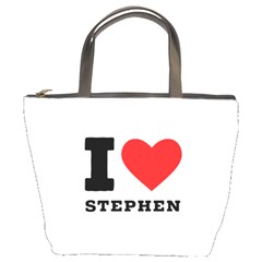 I Love Stephen Bucket Bag by ilovewhateva