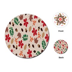 Autumn-5 Playing Cards Single Design (round)