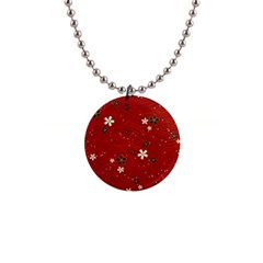 Flowers-106 1  Button Necklace
