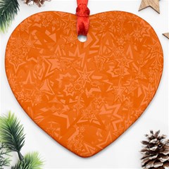 Orange-chaotic Ornament (heart)