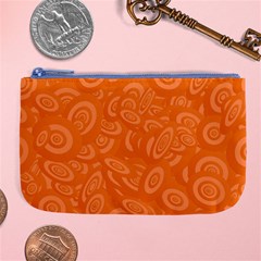 Orange-ellipse Large Coin Purse