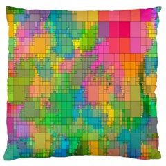 Pixel-79 Large Premium Plush Fleece Cushion Case (one Side)