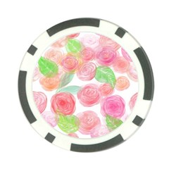 Roses-50 Poker Chip Card Guard (10 Pack)