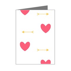 Hearts-36 Mini Greeting Card