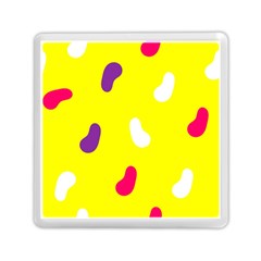 Pattern-yellow - 1 Memory Card Reader (square)