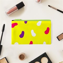 Pattern-yellow - 1 Cosmetic Bag (xs)