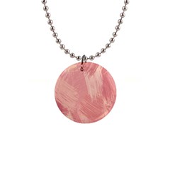 Pink-66 1  Button Necklace