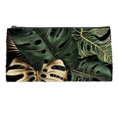 Tropical Leaves Foliage Monstera Nature Home Art Pencil Case