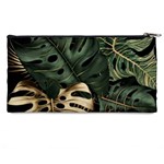 Tropical Leaves Foliage Monstera Nature Home Art Pencil Case Back