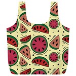 Watermelon Pattern Slices Fruit Full Print Recycle Bag (XL) Back