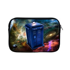The Police Box Tardis Time Travel Device Used Doctor Who Apple Ipad Mini Zipper Cases by Semog4