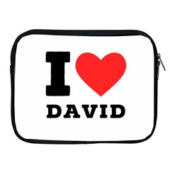 I Love David Apple Ipad 2/3/4 Zipper Cases by ilovewhateva