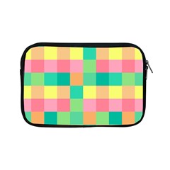 Checkerboard-pastel-squares- Apple Ipad Mini Zipper Cases by Semog4