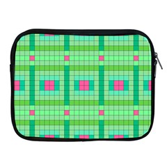 Checkerboard-squares-abstract-- Apple Ipad 2/3/4 Zipper Cases by Semog4