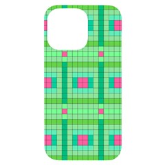 Checkerboard-squares-abstract-- Iphone 14 Pro Max Black Uv Print Case