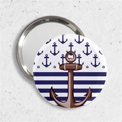 Anchor Background Design 2 25  Handbag Mirrors