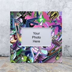 Rick And Morty Time Travel Ultra White Box Photo Frame 4  X 6 