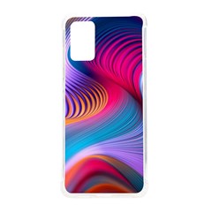 Colorful 3d Waves Creative Wave Waves Wavy Background Texture Samsung Galaxy S20plus 6 7 Inch Tpu Uv Case