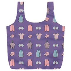 Baby Clothes Full Print Recycle Bag (xxl)