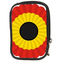 National Cockade Of Belgium Compact Camera Leather Case by abbeyz71