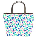 Pop Triangles Bucket Bag Front