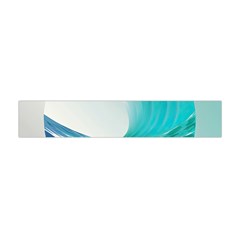 Tsunami Tidal Wave Wave Minimalist Ocean Sea 2 Premium Plush Fleece Scarf (mini)