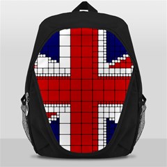 Union Jack Flag Uk Patriotic Backpack Bag