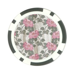 Roses-pink-elegan Poker Chip Card Guard (10 Pack)