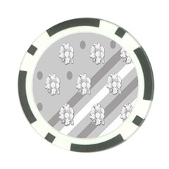 Strip-gray Poker Chip Card Guard (10 Pack)