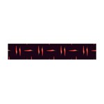 Hot Peppers Premium Plush Fleece Scarf (Mini) Front
