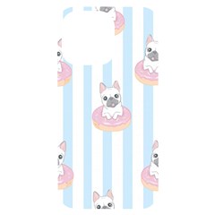 French Bulldog Dog Seamless Pattern Iphone 14 Pro Max Black Uv Print Case