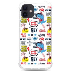Monster-cool-seamless-pattern Iphone 12/12 Pro Tpu Uv Print Case