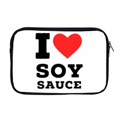 I Love Soy Sauce Apple Macbook Pro 17  Zipper Case by ilovewhateva