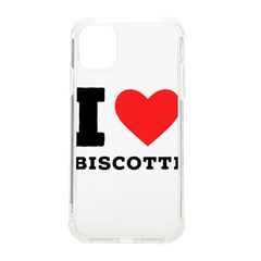 I Love Biscotti Iphone 11 Tpu Uv Print Case by ilovewhateva