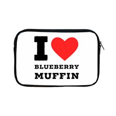 I Love Blueberry Muffin Apple Ipad Mini Zipper Cases by ilovewhateva
