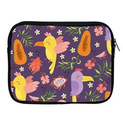 Exotic-seamless-pattern-with-parrots-fruits Apple Ipad 2/3/4 Zipper Cases by Salman4z