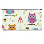 Forest-seamless-pattern-with-cute-owls Pencil Case Front