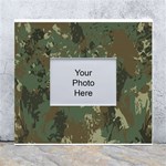 Camouflage-splatters-background White Wall Photo Frame 5  x 7  Front