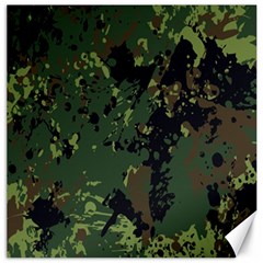 Military Background Grunge Canvas 12  X 12 