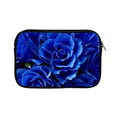 Blue Roses Flowers Plant Romance Blossom Bloom Nature Flora Petals Apple Ipad Mini Zipper Cases by pakminggu