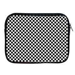 Black And White Checkerboard Background Board Checker Apple Ipad 2/3/4 Zipper Cases by pakminggu