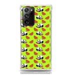 Watermelon Panda Background Wallpaper Samsung Galaxy Note 20 Ultra TPU UV Case Front