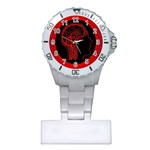 Artificial Intelligence Brain Think Plastic Nurses Watch Front
