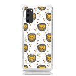 Lion Heads Pattern Design Doodle Samsung Galaxy S20 6.2 Inch TPU UV Case Front
