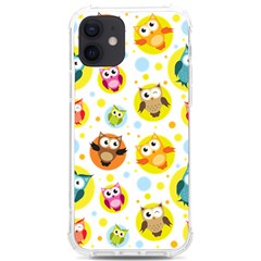 Owl Bird Cartoon Iphone 12/12 Pro Tpu Uv Print Case